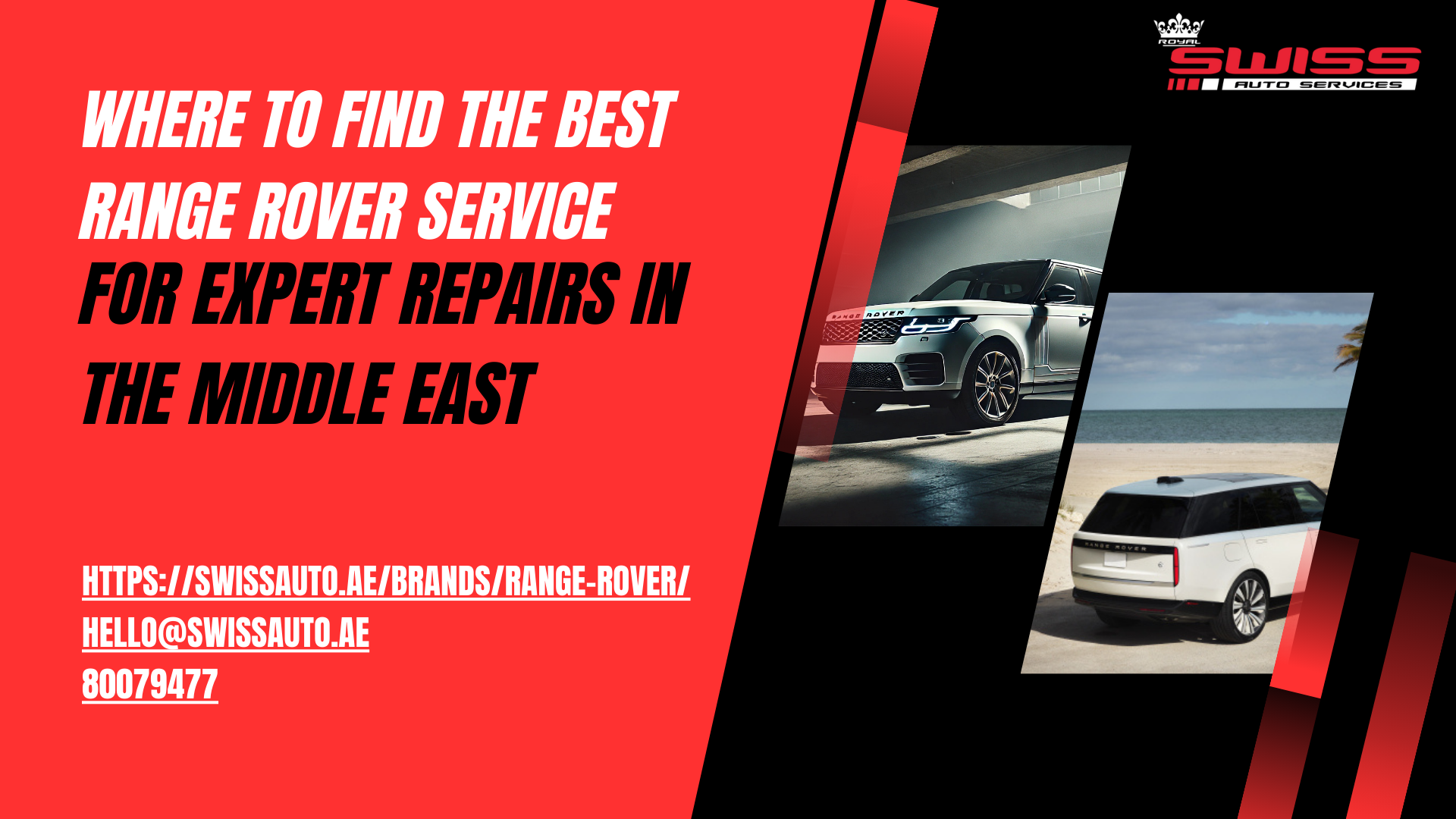Where to Find the Best Range Rover Service for Expert Repairs in the Middle East