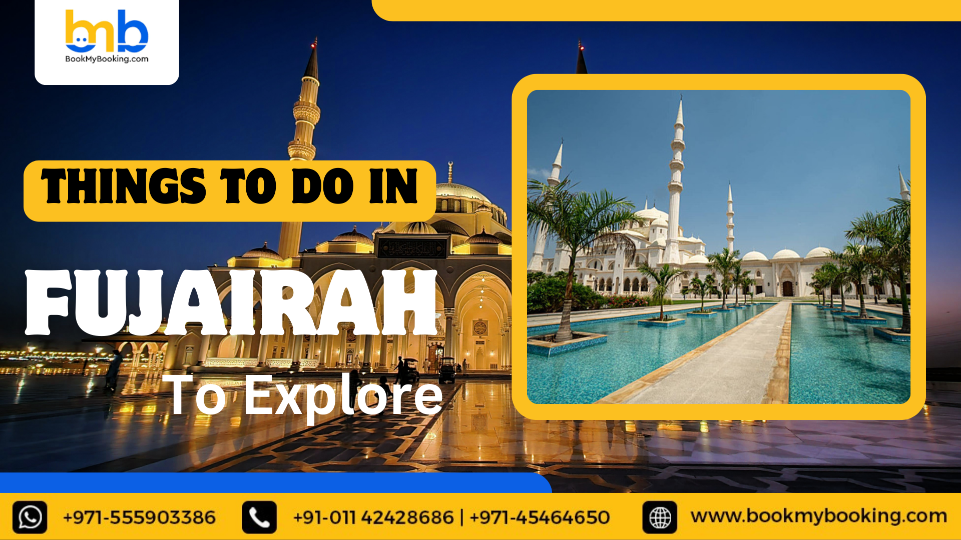 Things To Do in Fujairah To Explore With BookMyBooking