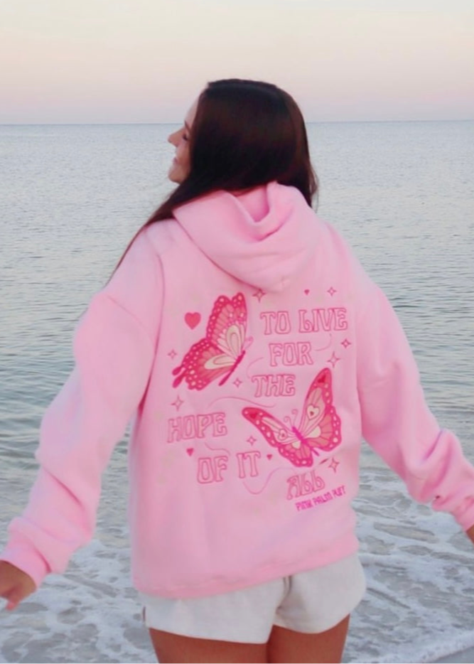 The Pink Palm Puff Hoodie: A Stylish and Cozy Trend