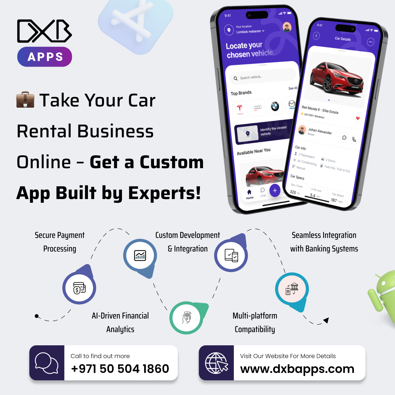 Choose DXB APPS as top mobile app development Abu Dhabi