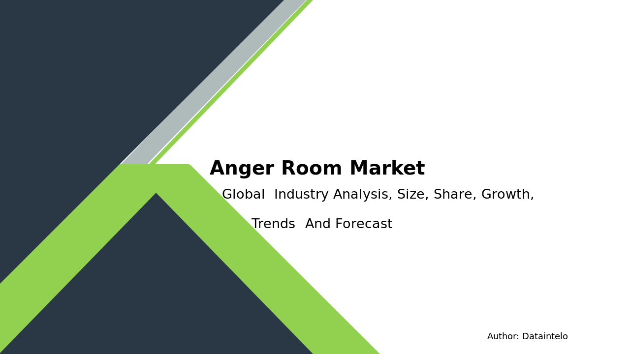 Future Growth of Anger Room Market: Analysis to 2032
