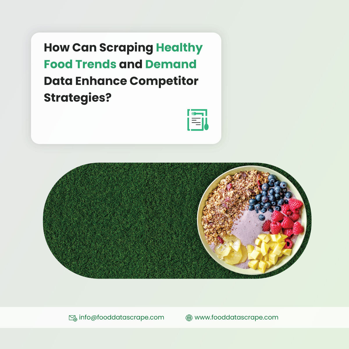 Leverage Scraping Healthy Food Trends and Demand Data