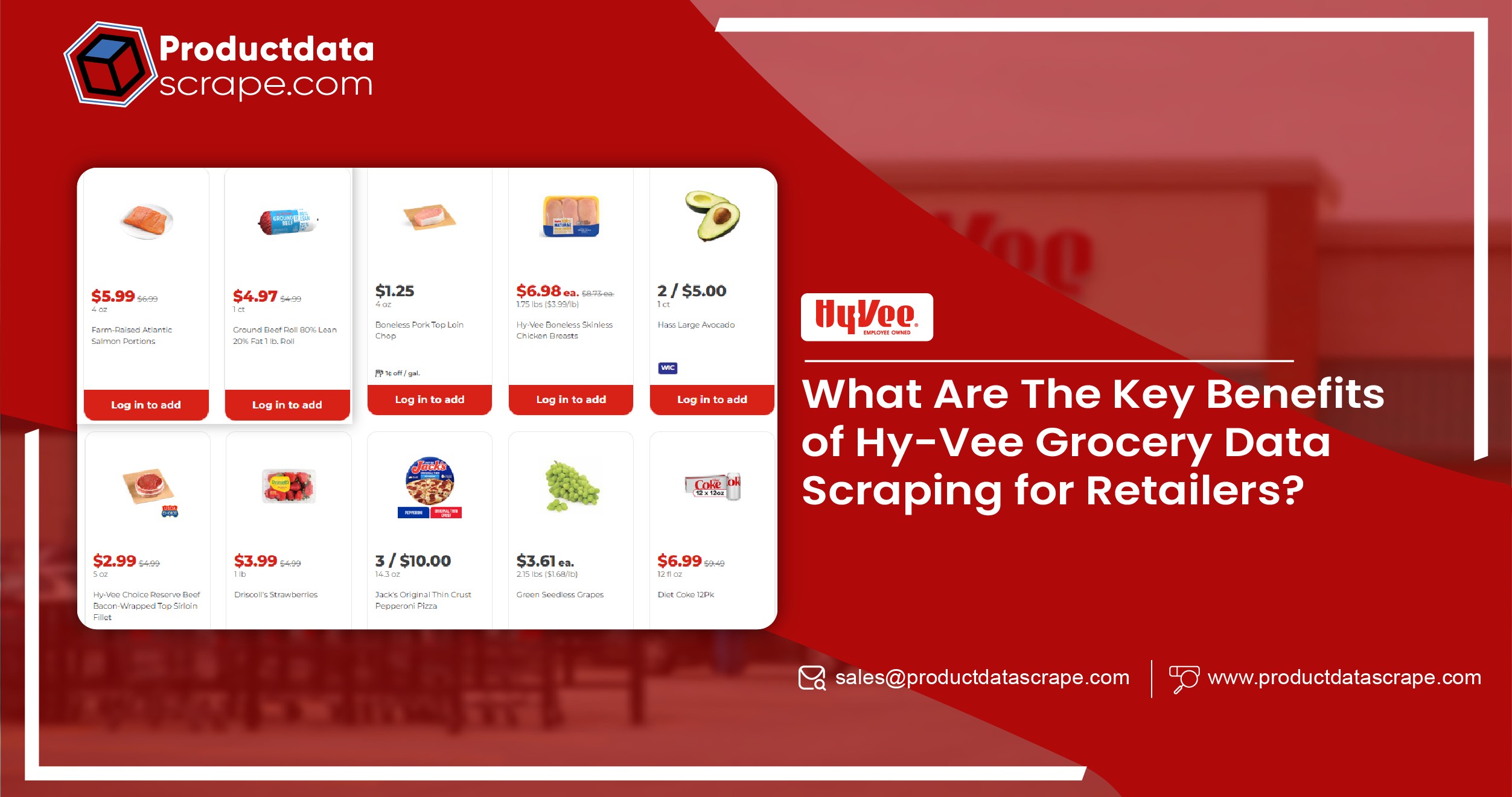 Key Benefits of Hy-Vee Grocery Data Scraping for Retailers