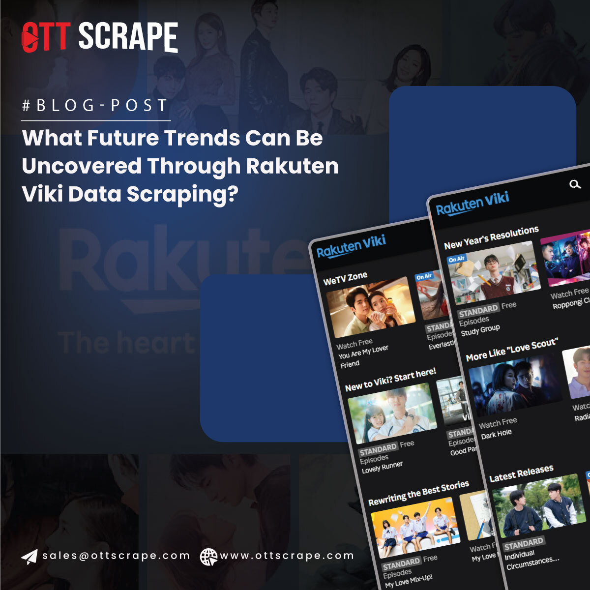 Rakuten Viki Korean Show Data - Rakuten Data Scraping Services