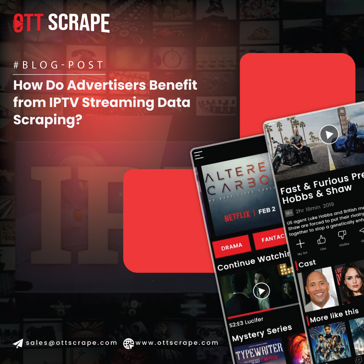 Benefit of IPTV Streaming Data Scraping for Advertisers