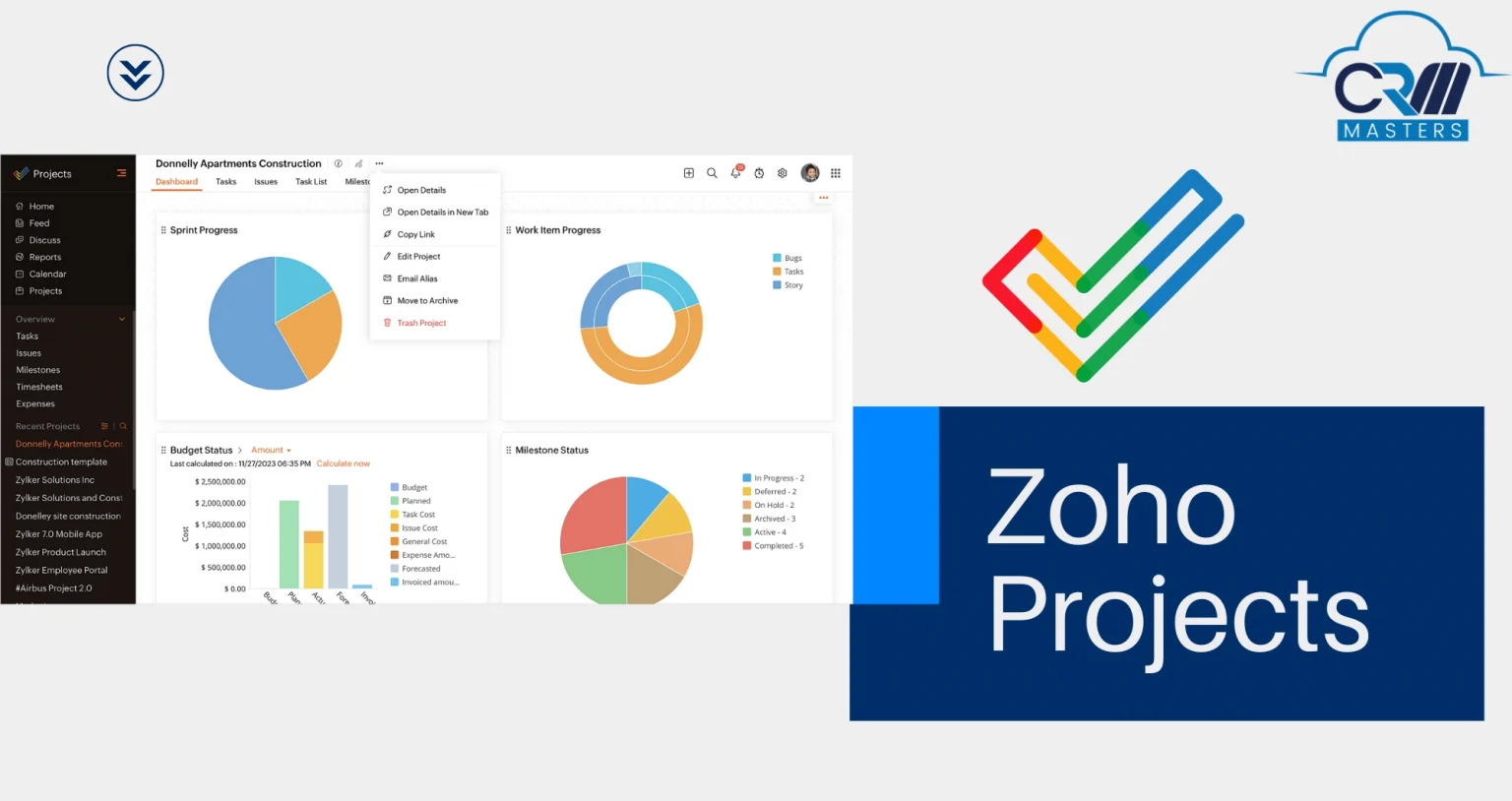 Why Zoho Projects is the Best Project Management Software?