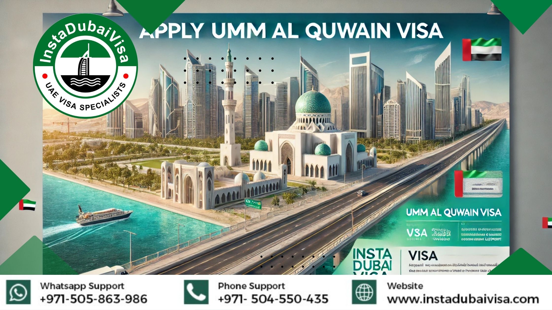 Umm Al Quwain Visa – How to Apply Umm Al Quwain Visa Easily
