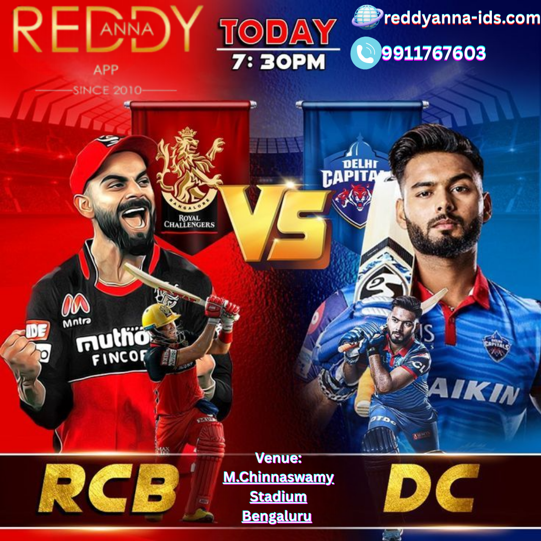 Key Players to Watch with Reddy Anna Book : RCB vs DC Match-Up at M.Chinnaswamy Stadium in IPL 2025.