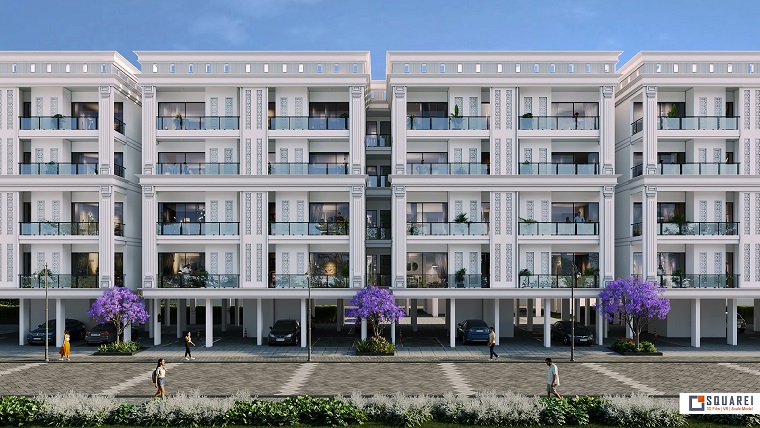 Architectural Exterior Rendering: Visualizing Design Elegance