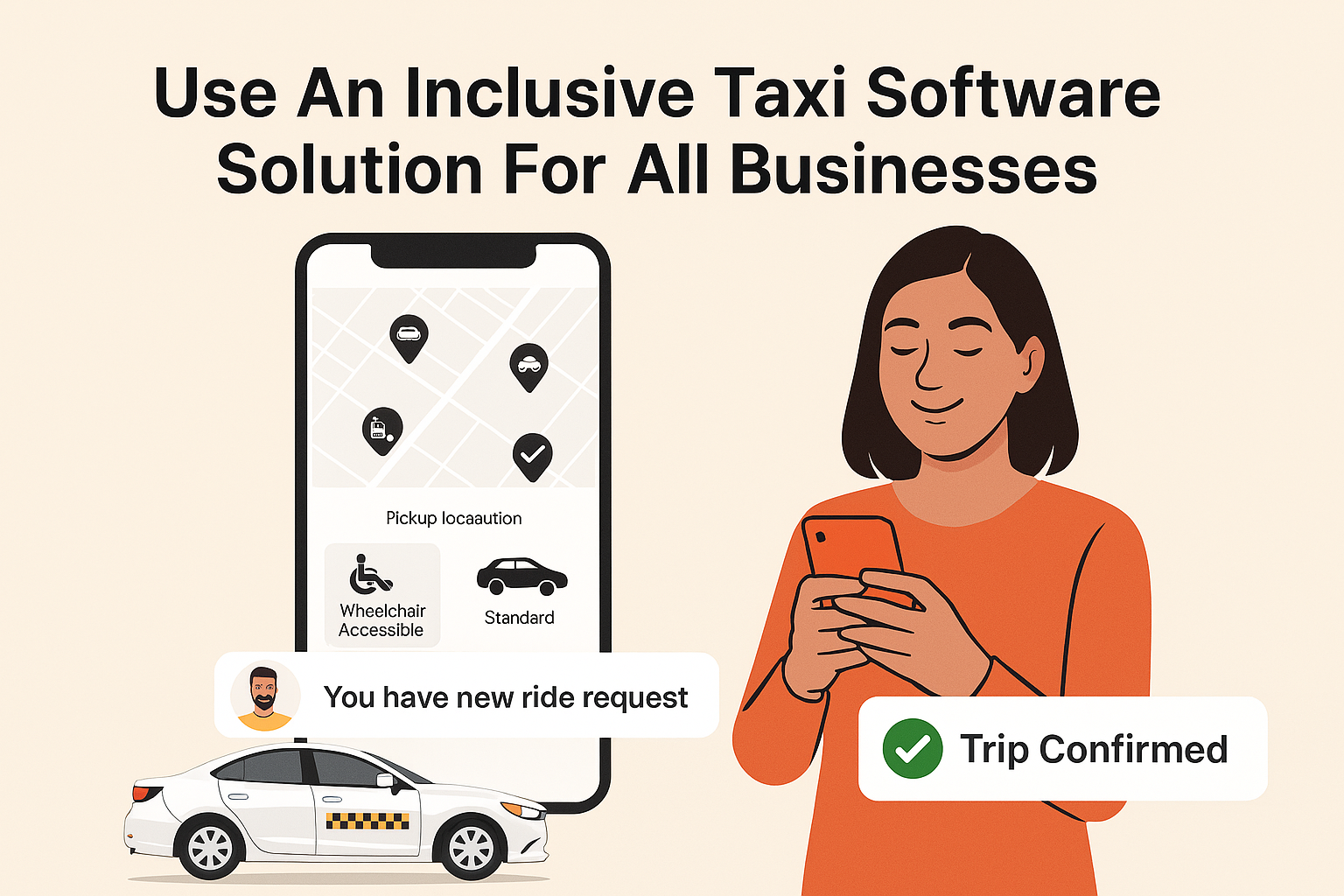 An Inclusive Taxi Software Solution for All Businesses