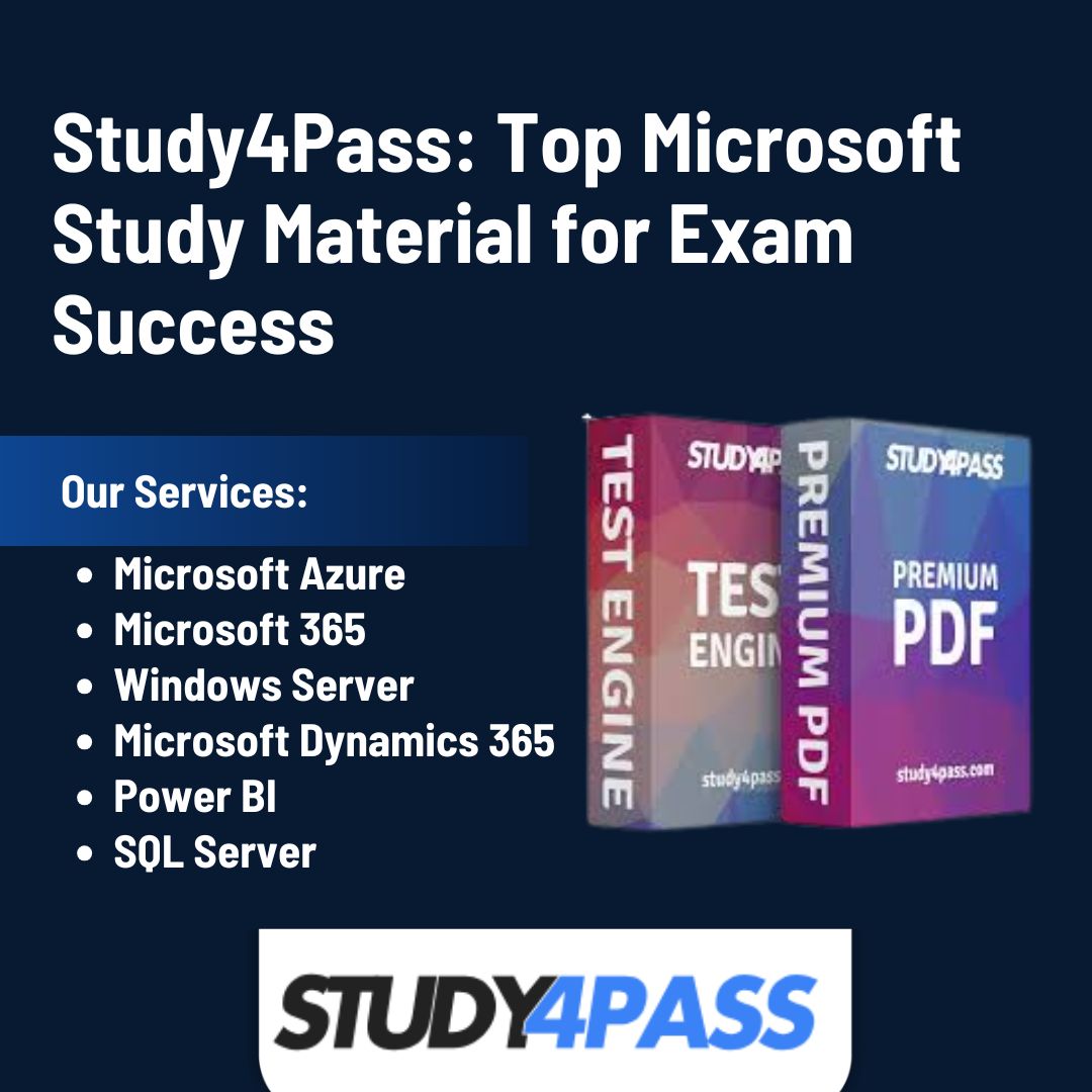 Microsoft Study Material with Practice Questions Study4Pass