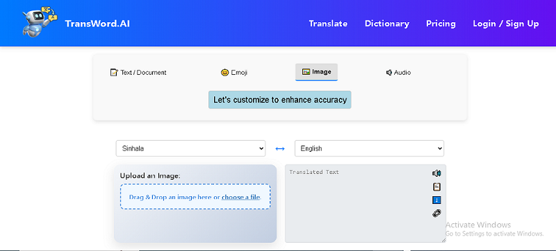 Easily Translate Sinhala Novels into English with TransWord AI — Here’s How