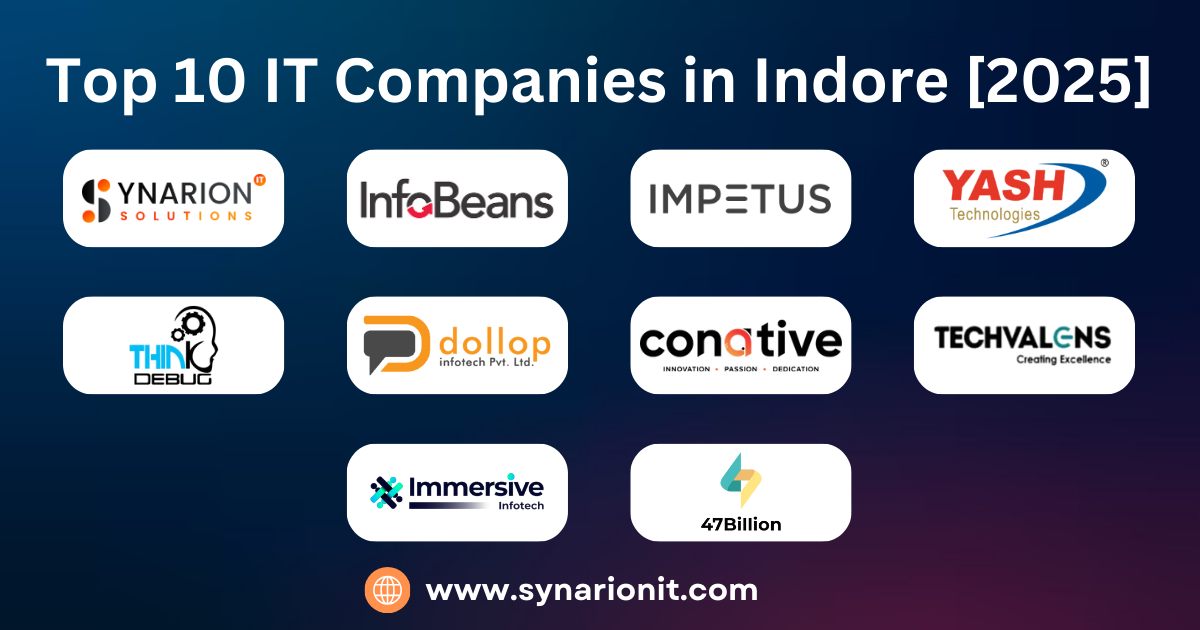 Top 10 IT Companies in Indore [2025]