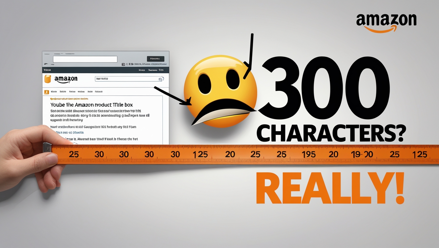 Amazon Catalogue Services: Why Your Titles Should Be 300 Characters Long