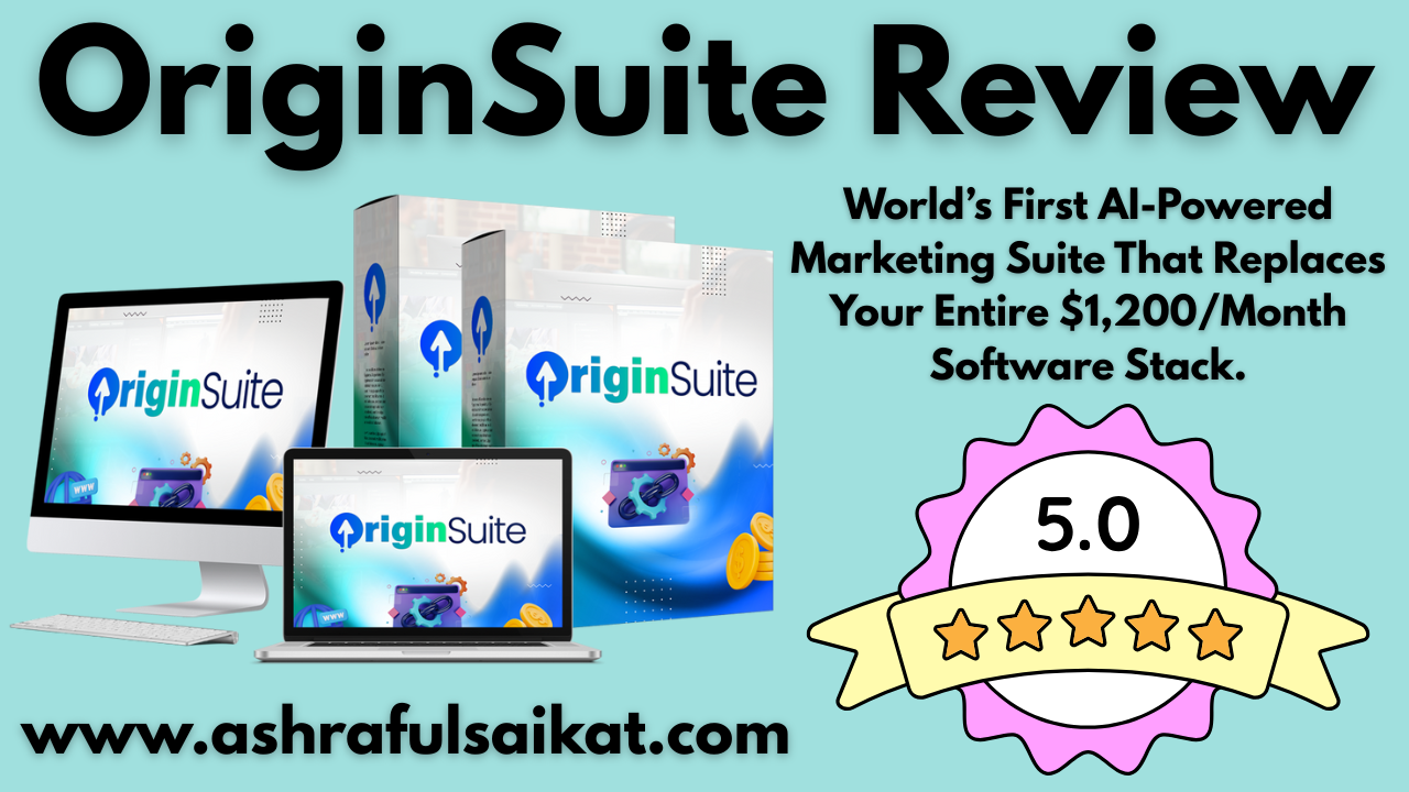 OriginSuite Review - An AI-Powered Marketing Suite [By Seun Ogundele]