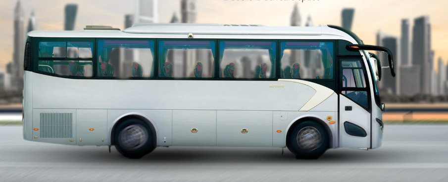 What are the 3 types of minibuses used for transportation?