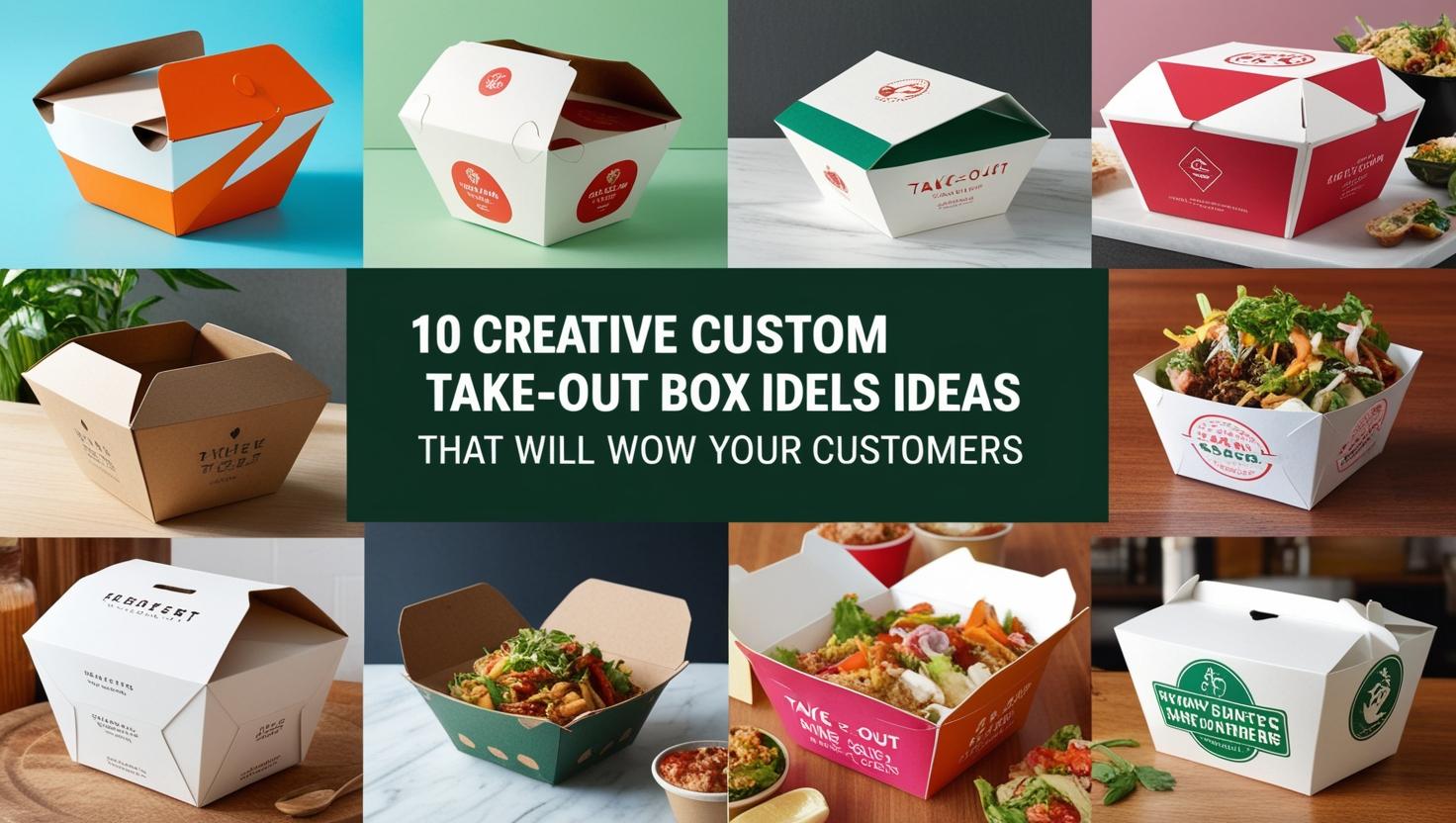 10 Creative Custom Take Out Box Ideas That Will Wow Your Customers