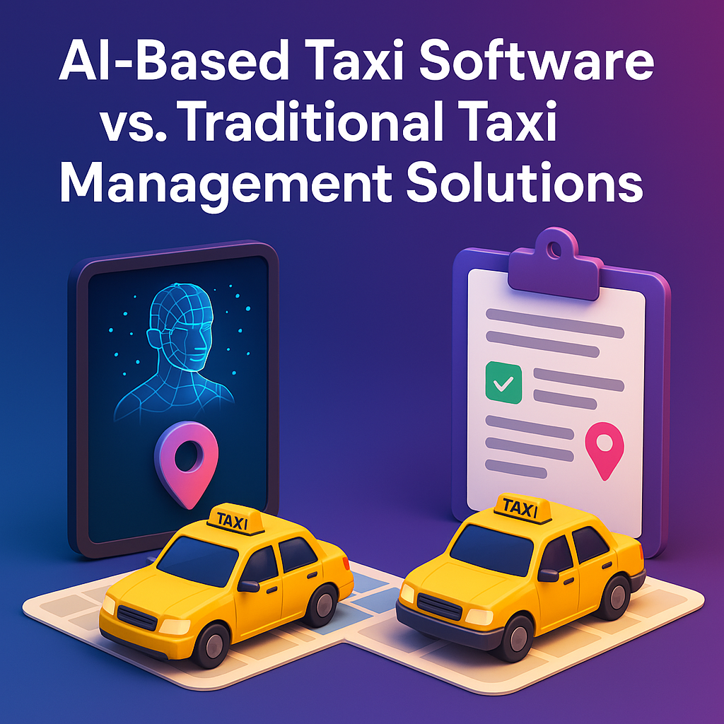 AI-Based Taxi Software vs. Traditional Taxi Management Solutions