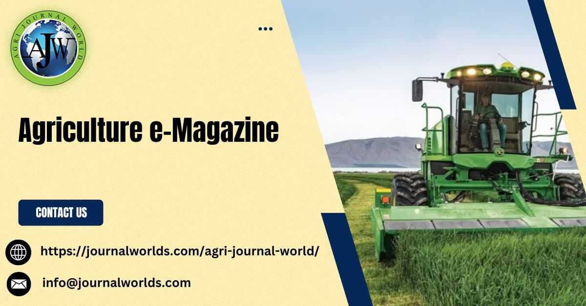 Agriculture e-Magazines: Your Gateway to the Future of Farming