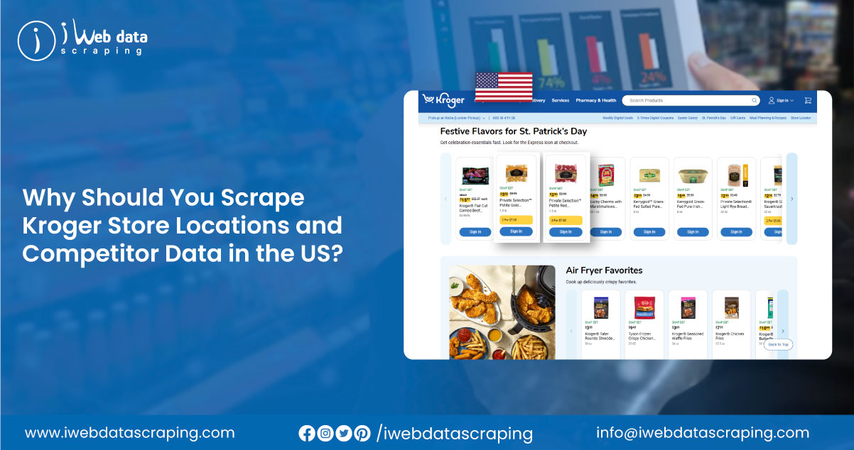 You Scrape Kroger Store Locations and Competitor Data in the US