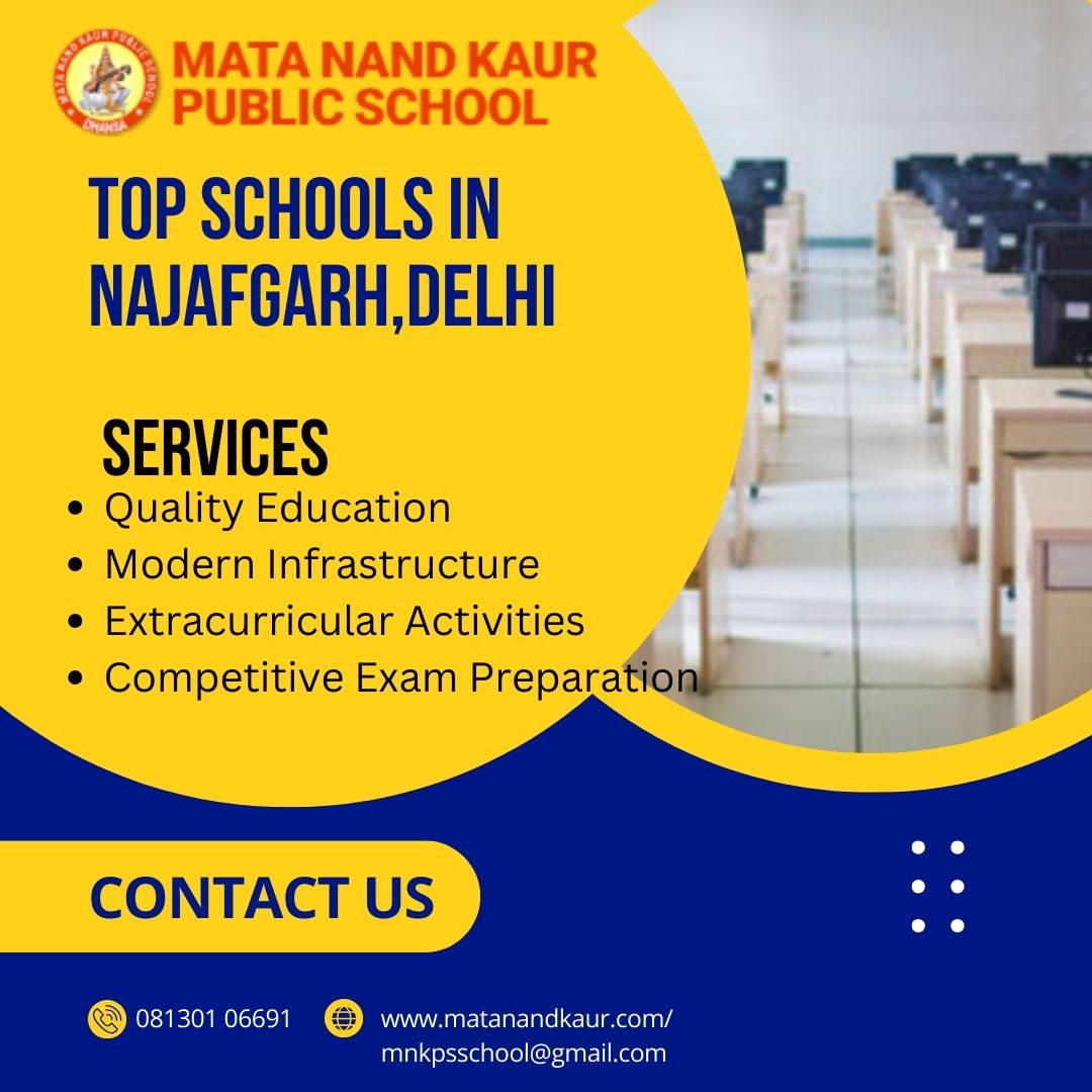 What Factors Should Parents Consider When Selecting Among the Best Schools in Najafgarh Delhi?