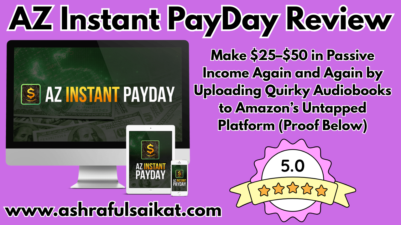 AZ Instant PayDay Review - Amazon Royalty Commission System