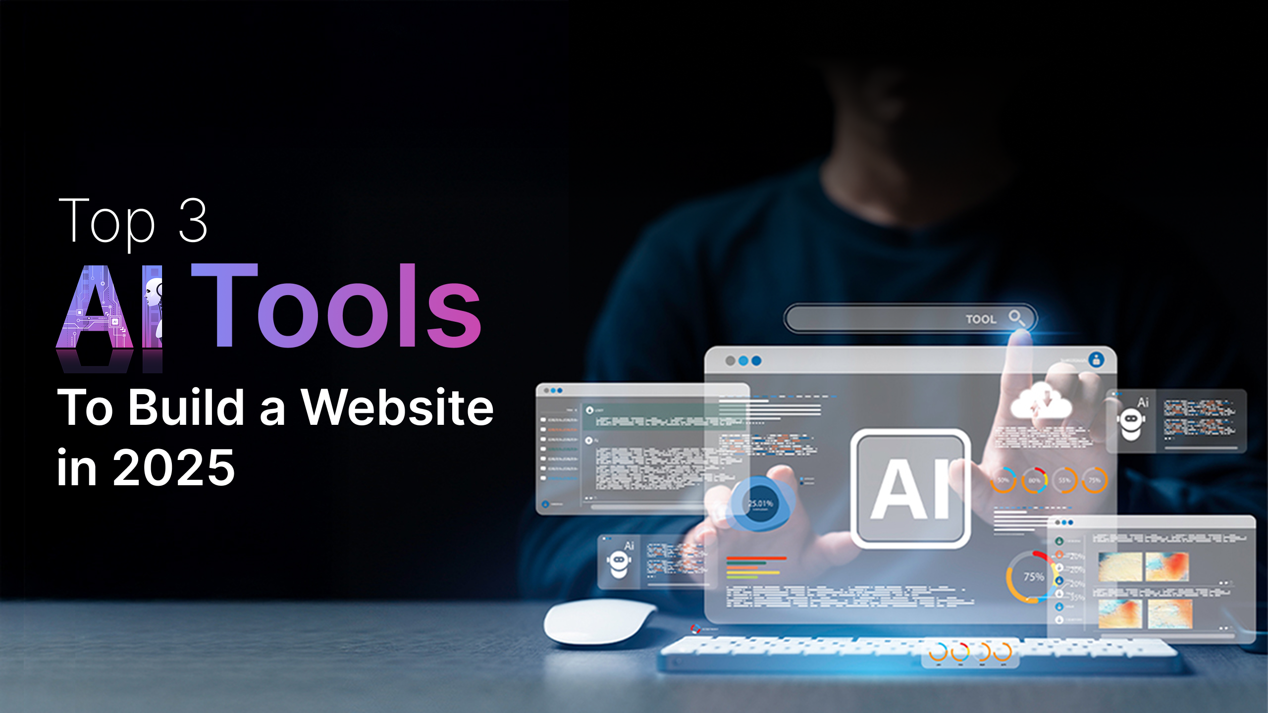 Top 3 AI Tools to Build a Website in 2025