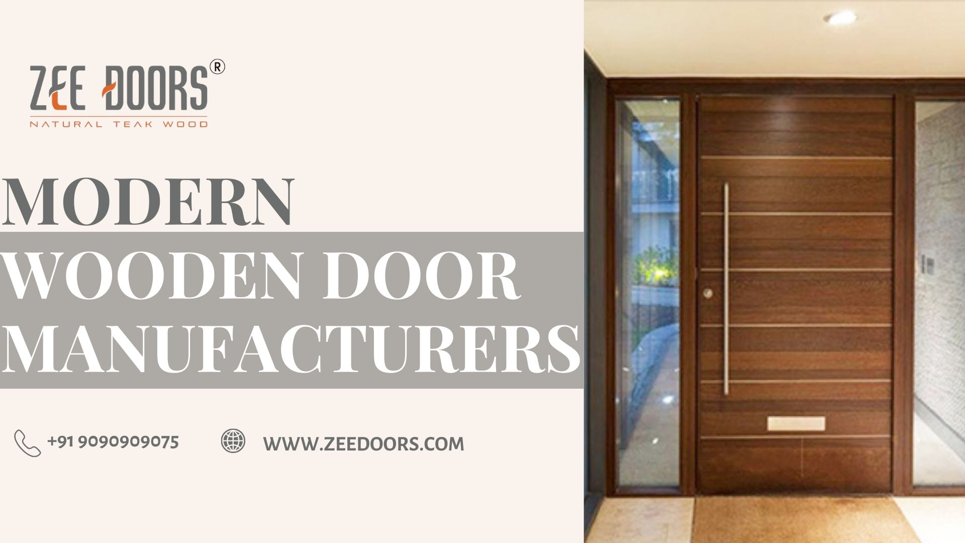 Choosing the Right Modern Teak Wood Door Manufacturers for Your Home