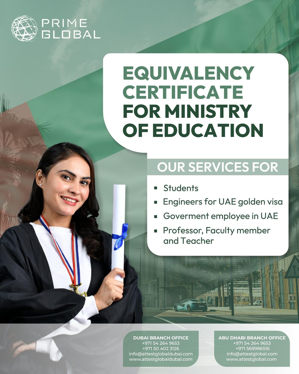 Get Your Degree Recognized with UAE MoE Equivalency