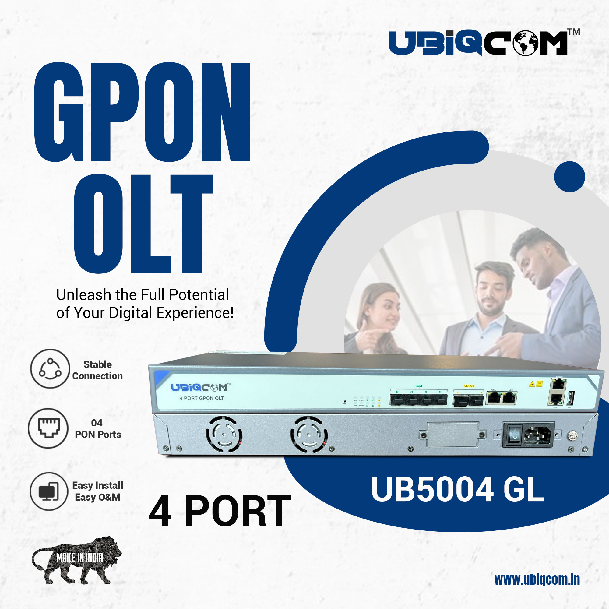 Understanding the 4 Port GPON OLT: Features, Benefits, and Applications