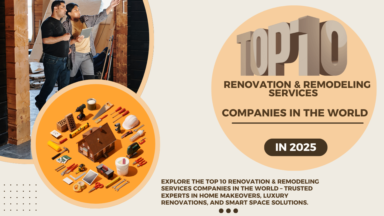 Top 10 Renovation & Remodeling Services Companies in the World