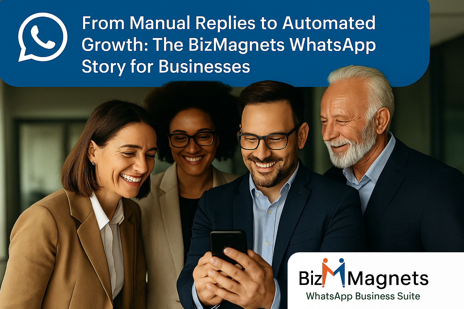 From Manual Replies to Automated Growth: The BizMagnets WhatsApp Story for Businesses