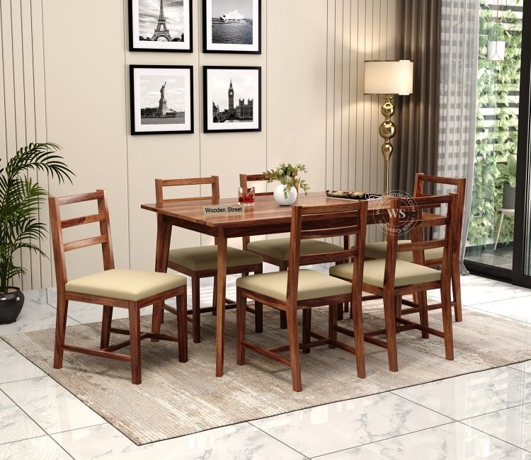 Top 10 Stylish 6 Seater Dining Table Sets for Modern Indian Homes