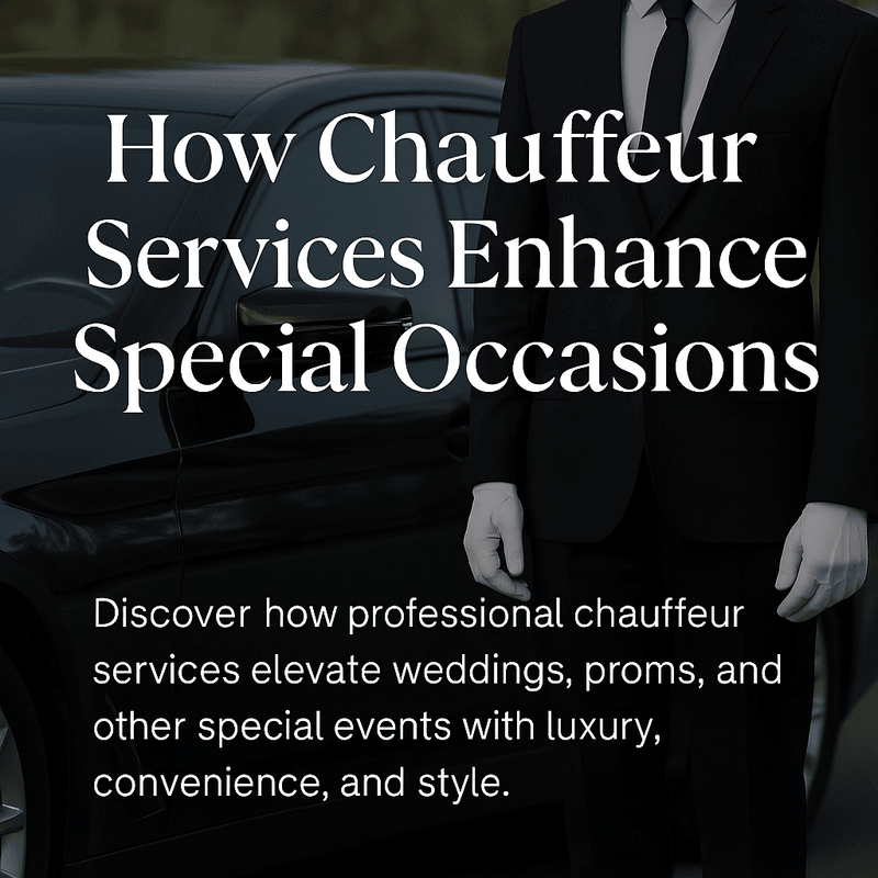 The Role of Chauffeur Services in Special Events | Luxury & Reliability