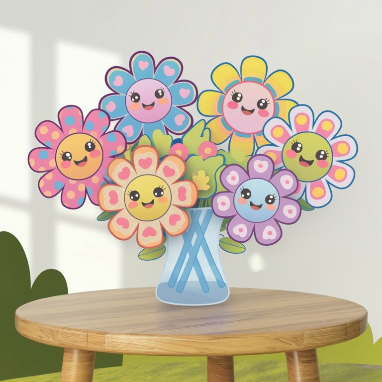 20 Beste Bloemen Kleurplaten om te Downloaden: Breng de Natuur tot Leven met Kleuren!