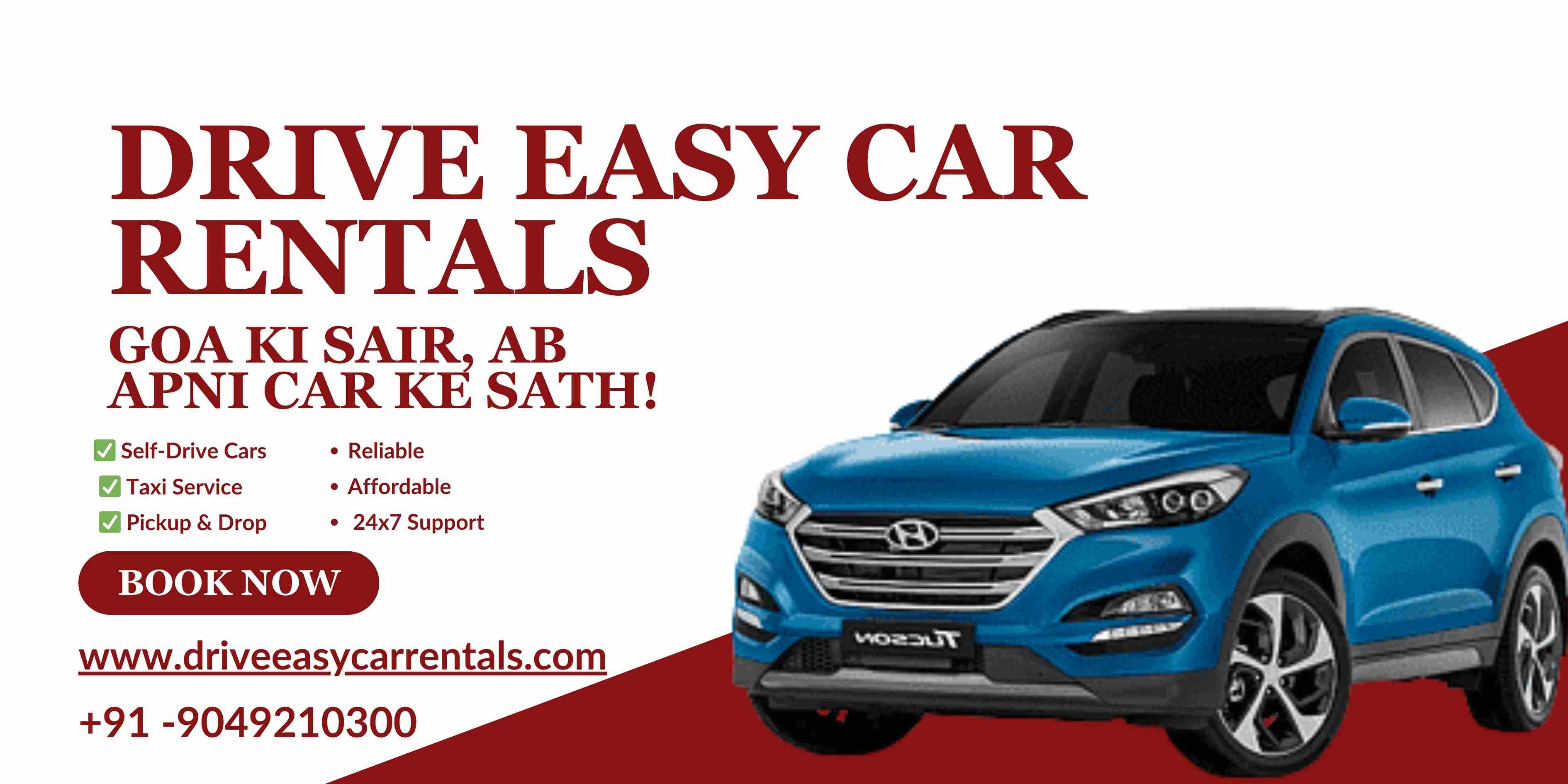 Car Rental in Goa – Drive Your Own Adventure