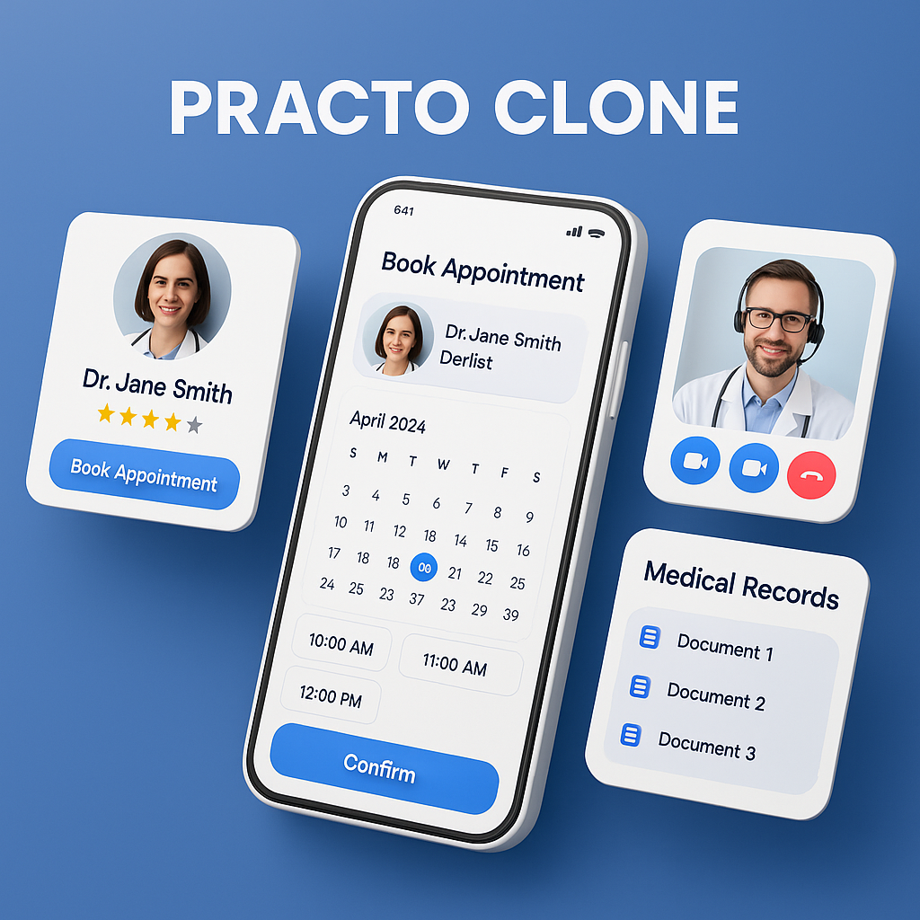 Practo Clone App Development: Key Features and Benefits