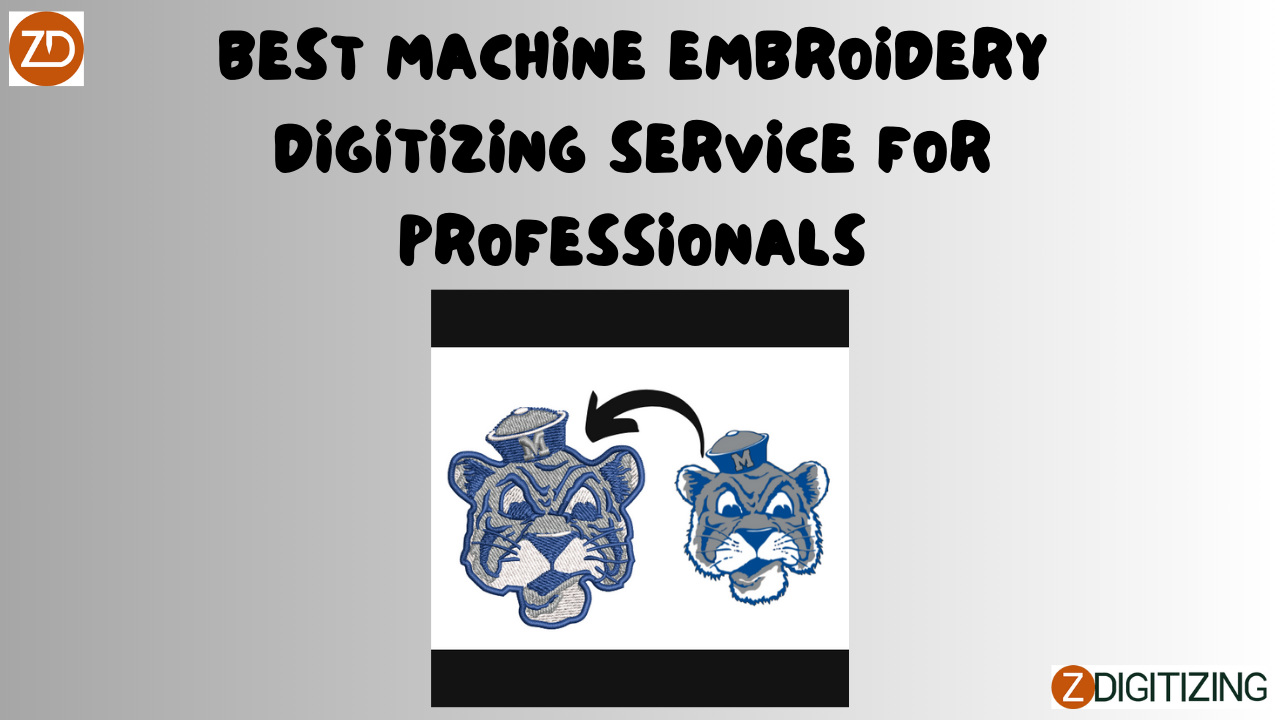 Best Machine Embroidery Digitizing Service for Professionals