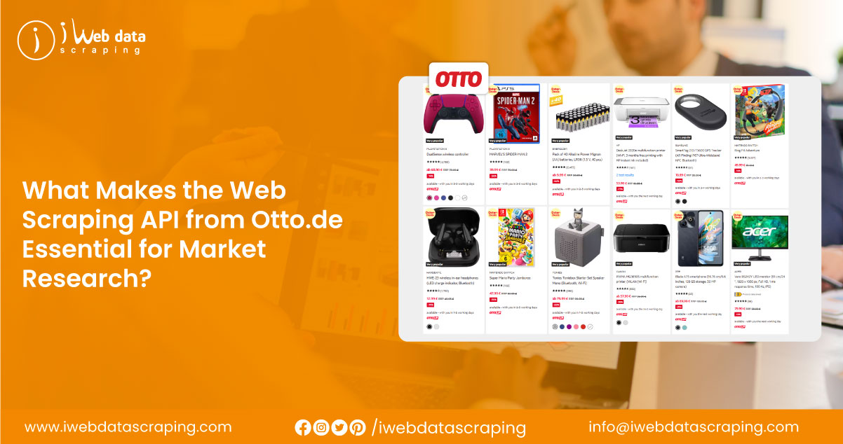 Web Scraping API from Otto.de for Market Research
