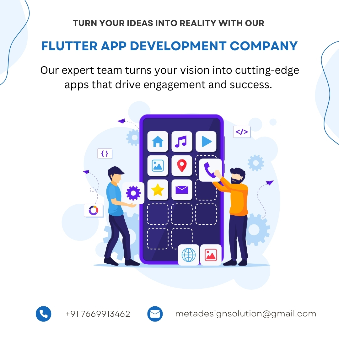MetaDesign Solutions’ Approach to Custom Flutter App Development Services