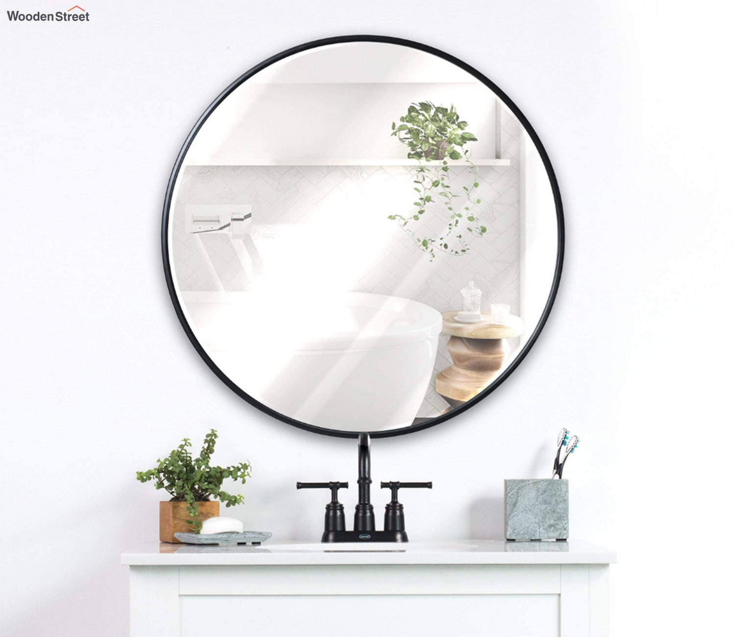 What Height Should a Mirror Be Above a Wash Basin?