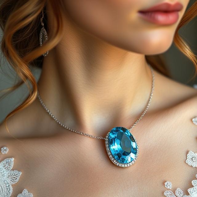 Gems of Grace: Timeless Blue Topaz Jewelry