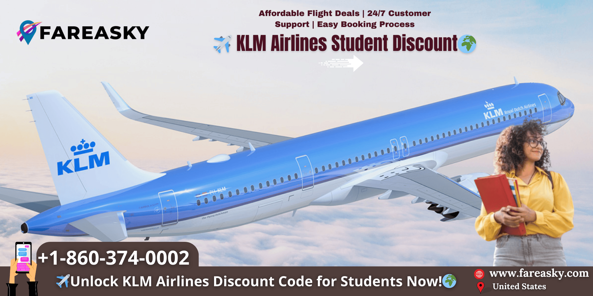 How Does KLM Airlines Student Discount Work?