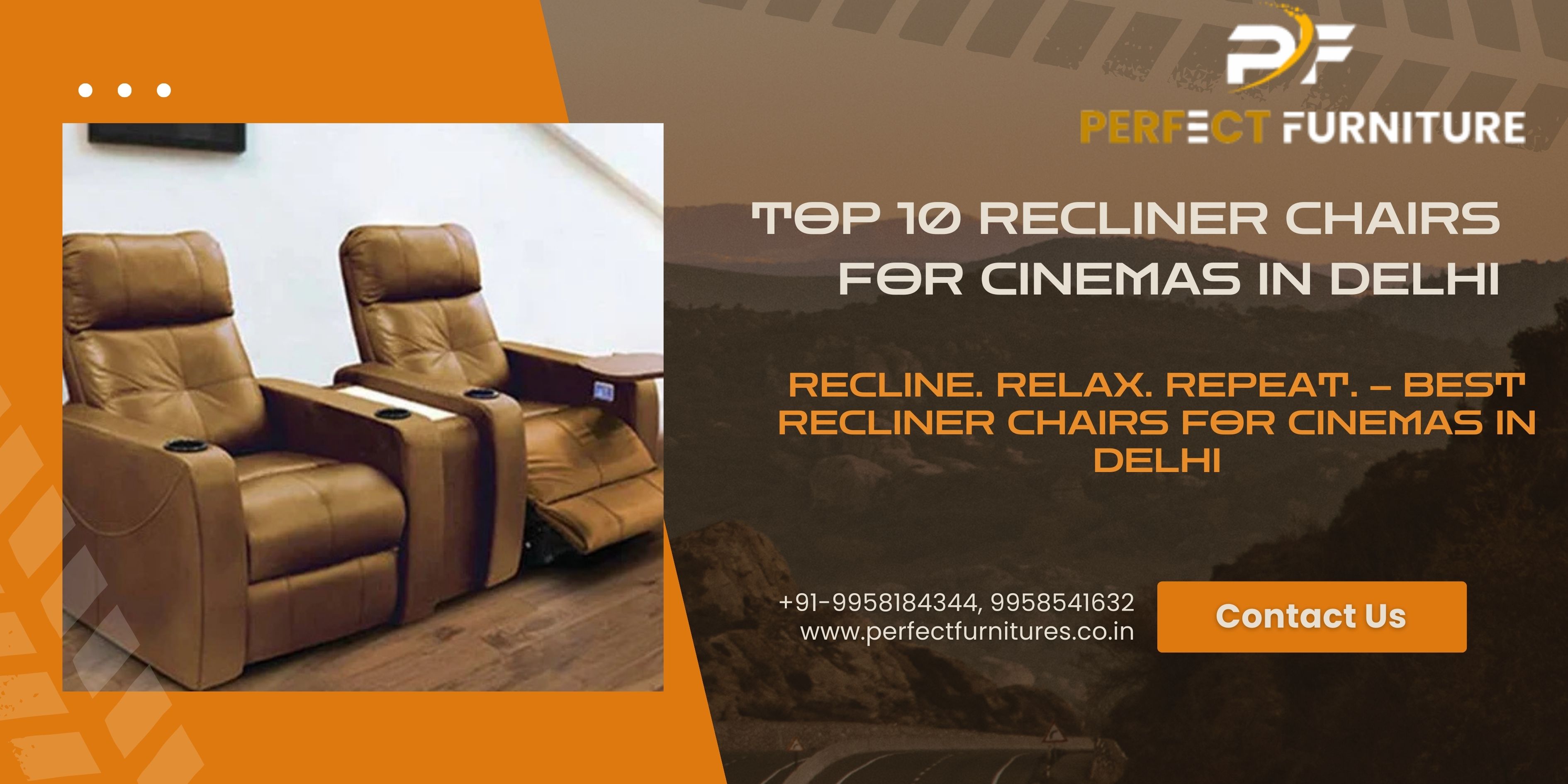 Top 10 Recliner Chairs for Cinemas in Delhi