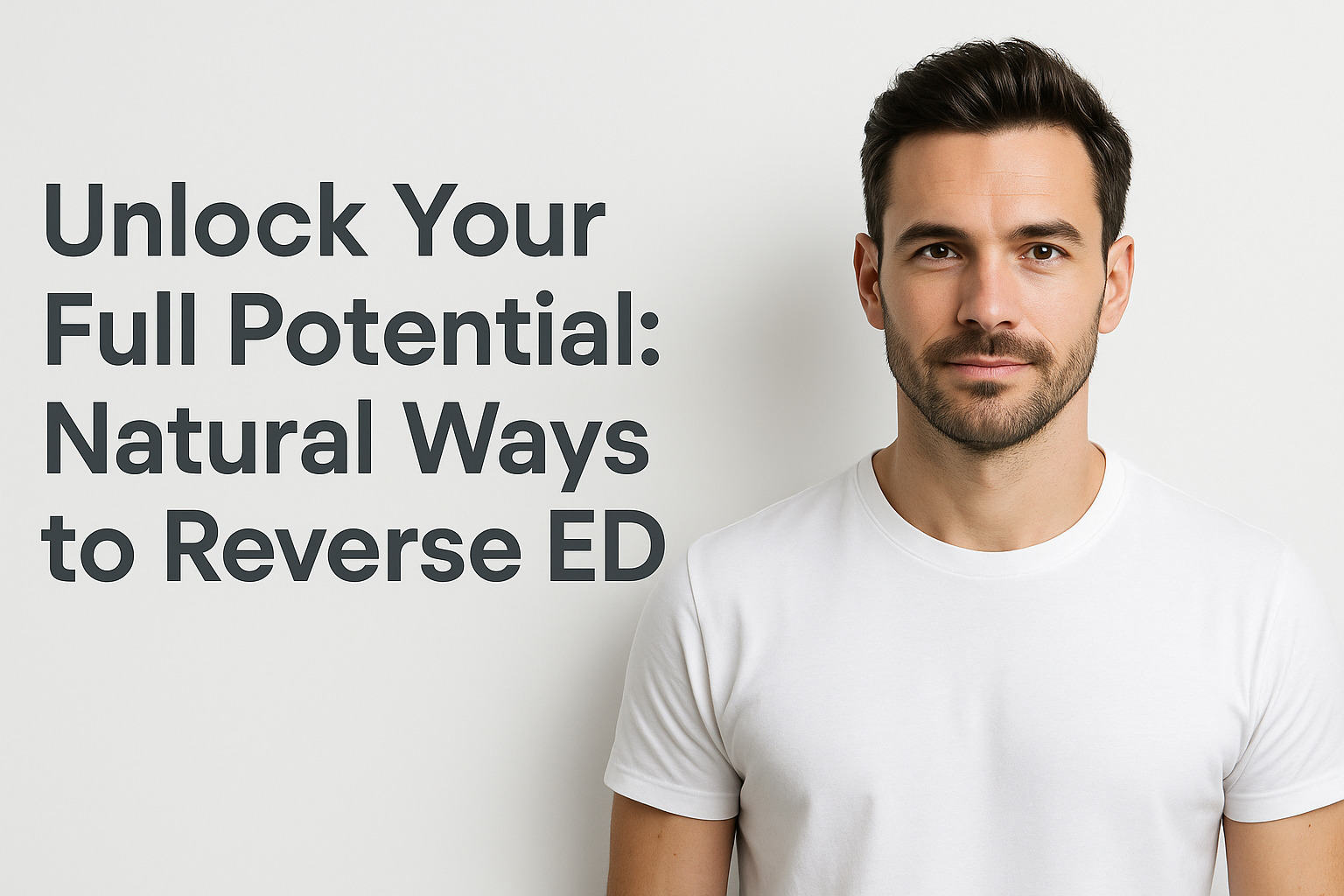 Unlock Your Full Potential: Natural Ways to Reverse ED