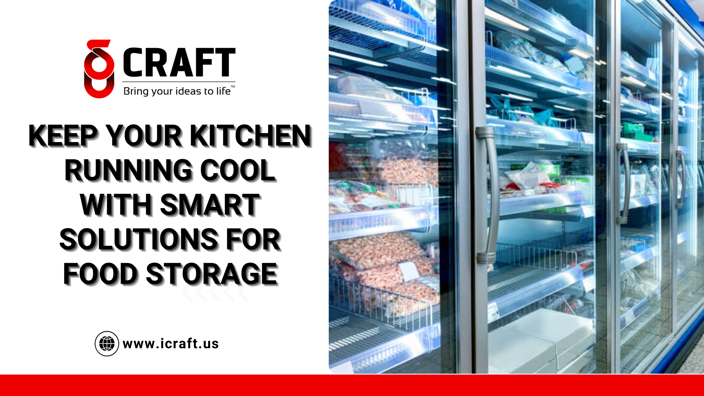 Keep Your Kitchen Running Cool with Smart Solutions for Food Storage