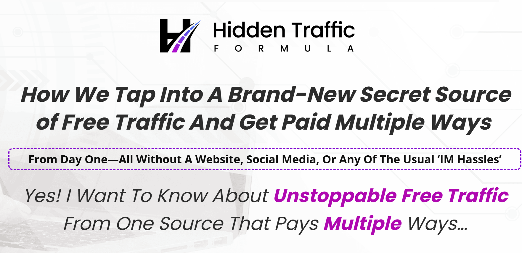 Hidden Traffic Formula Review 2025 - Unstoppable Free Traffic