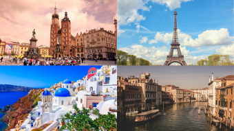 Europe Honeymoon Tour Including London Paris Venice and Rome