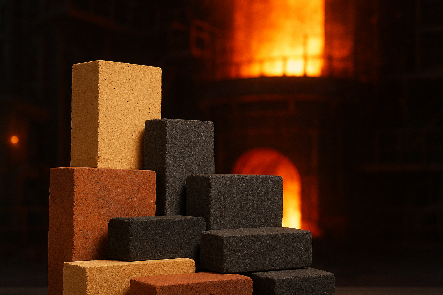 Refractory Bricks Types in High Temperature Industrial Processes