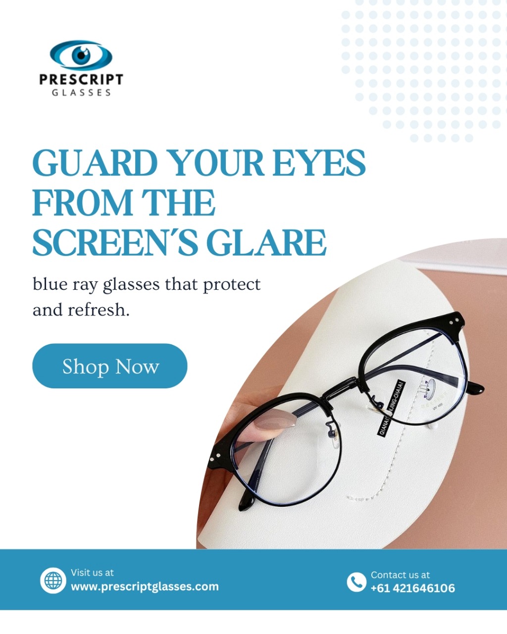 Find Fast Prescription Glasses Near You: Protect Your Eyes with Blue Light Filter Glasses and Blue Rays Spectacles
